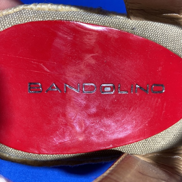 Bandolino Espadrilles Red, Blue & white. Size 10M. - Picture 5 of 7